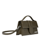 borsa jacquemus le grand bambino colorazione verde khaki vista laterale