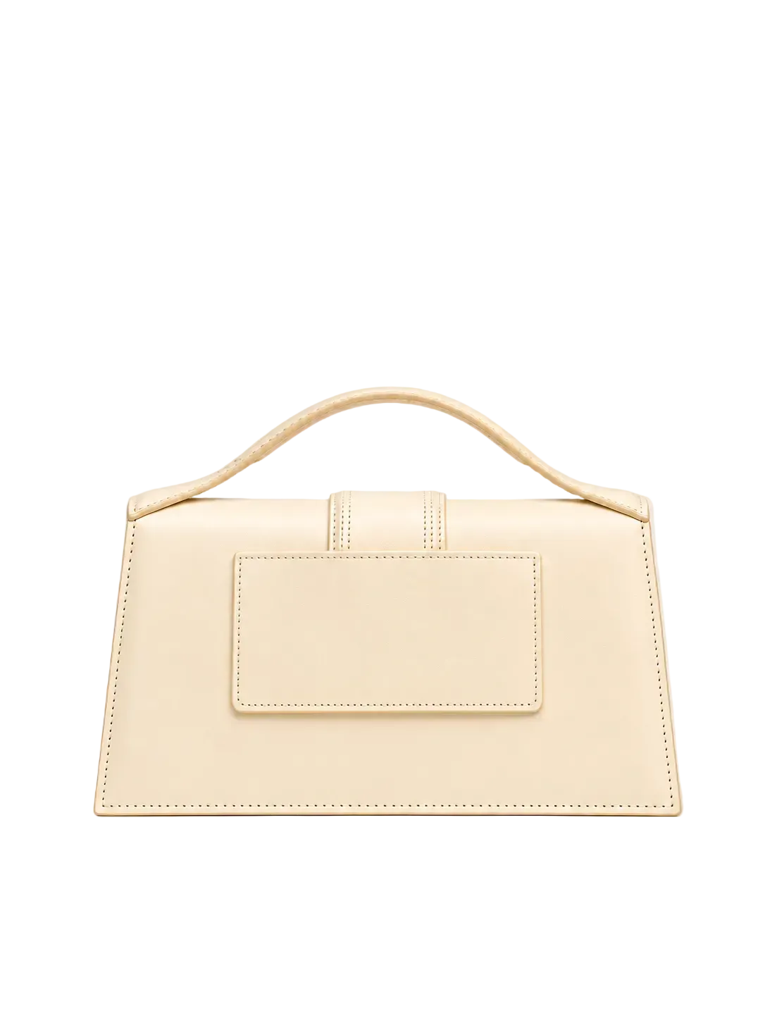 borsa jacquemus grand bambino, vista posteriore colore avorio