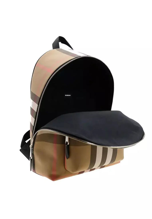 Zaino con check monogram