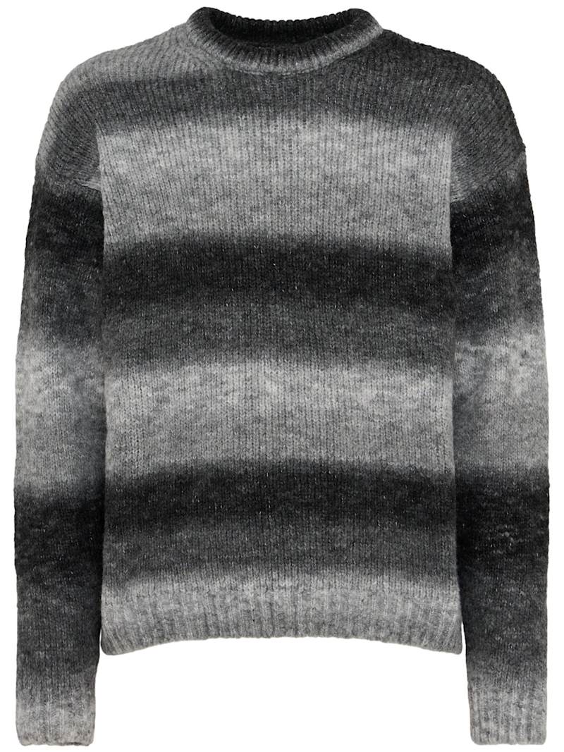 Maglia girocollo a righe