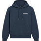 Jacquemus felpa con cappuccio logo Dark Navy vista frontale