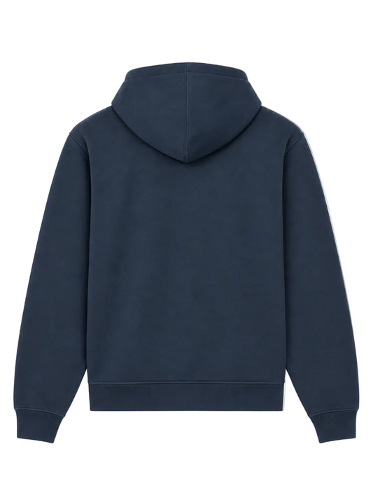 Jacquemus felpa con cappuccio Dark Navy vista posteriore