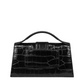 Jacquemus Le Grand Bambino Croco Nero retro