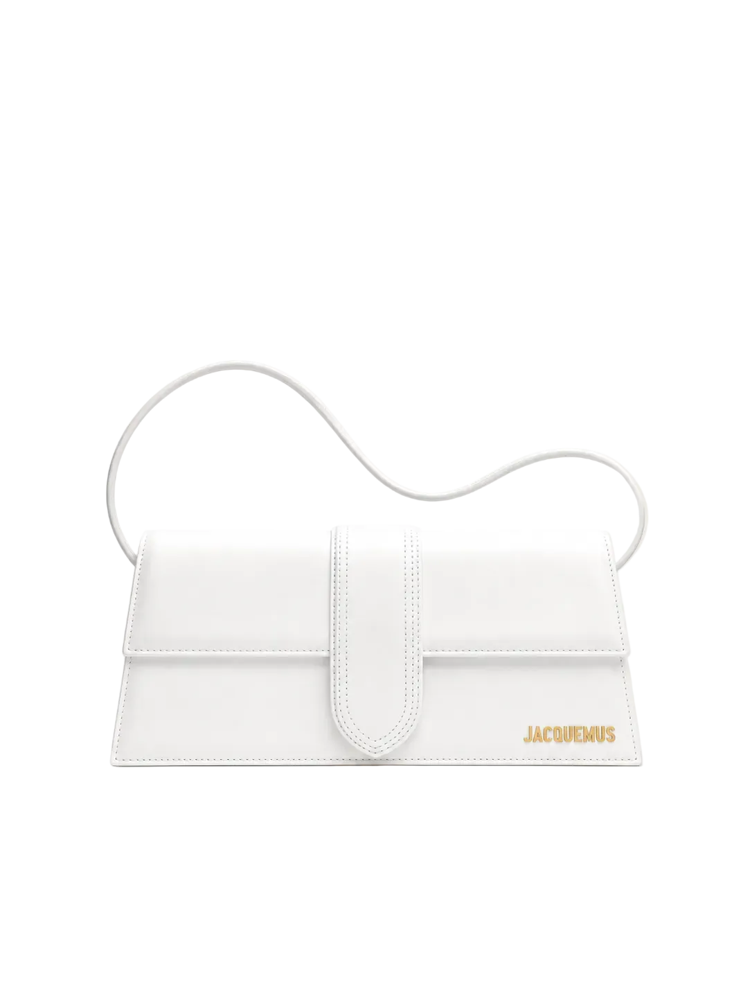Jacquemus Le Bambino Lungo bianco vista frontale
