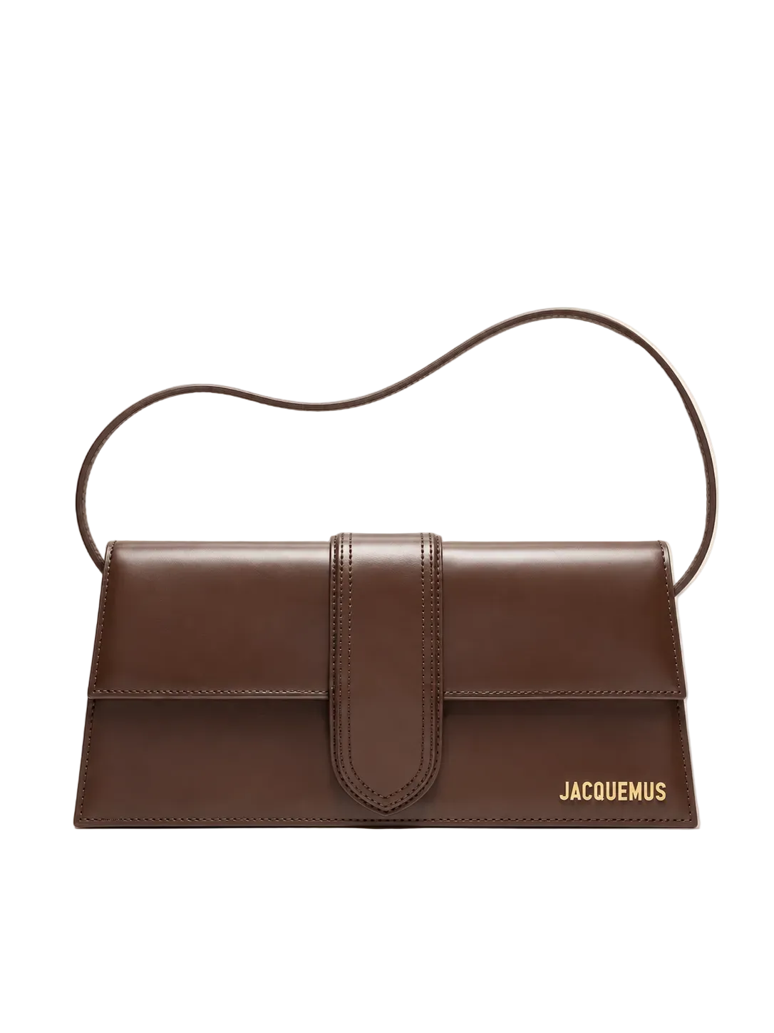 Jacquemus Le Bambino Lungo marrone vista frontale