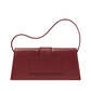 Jacquemus Le Bambino Lungo rosso con hardware oro vista posteriore