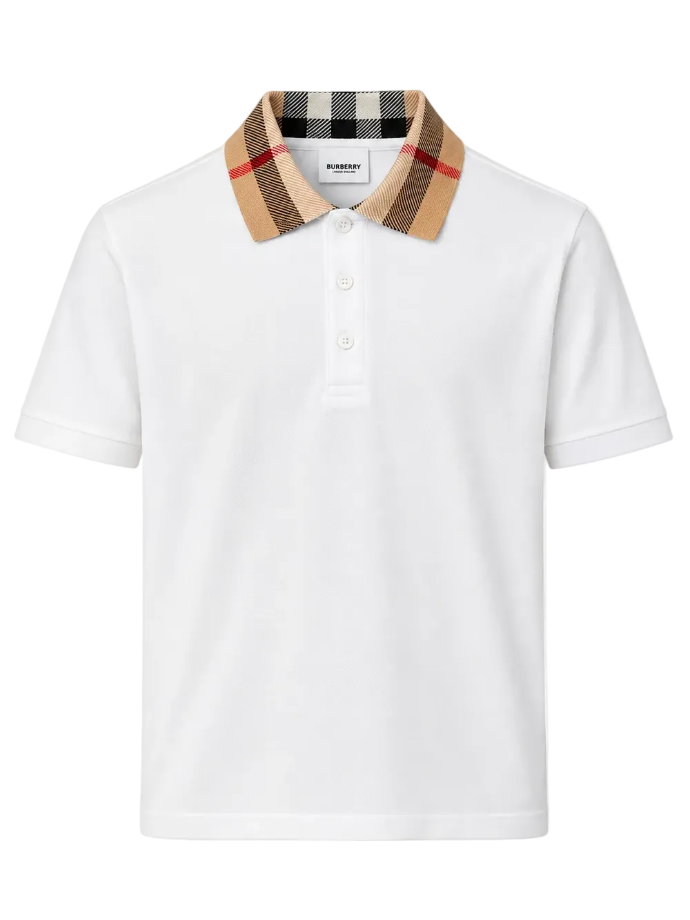 Polo con dettaglio Vintage Check