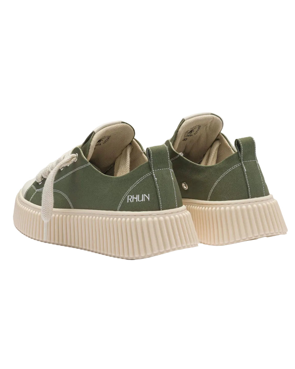 Sneakers Treble Green Canvas