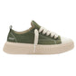 Sneakers Treble Green Canvas