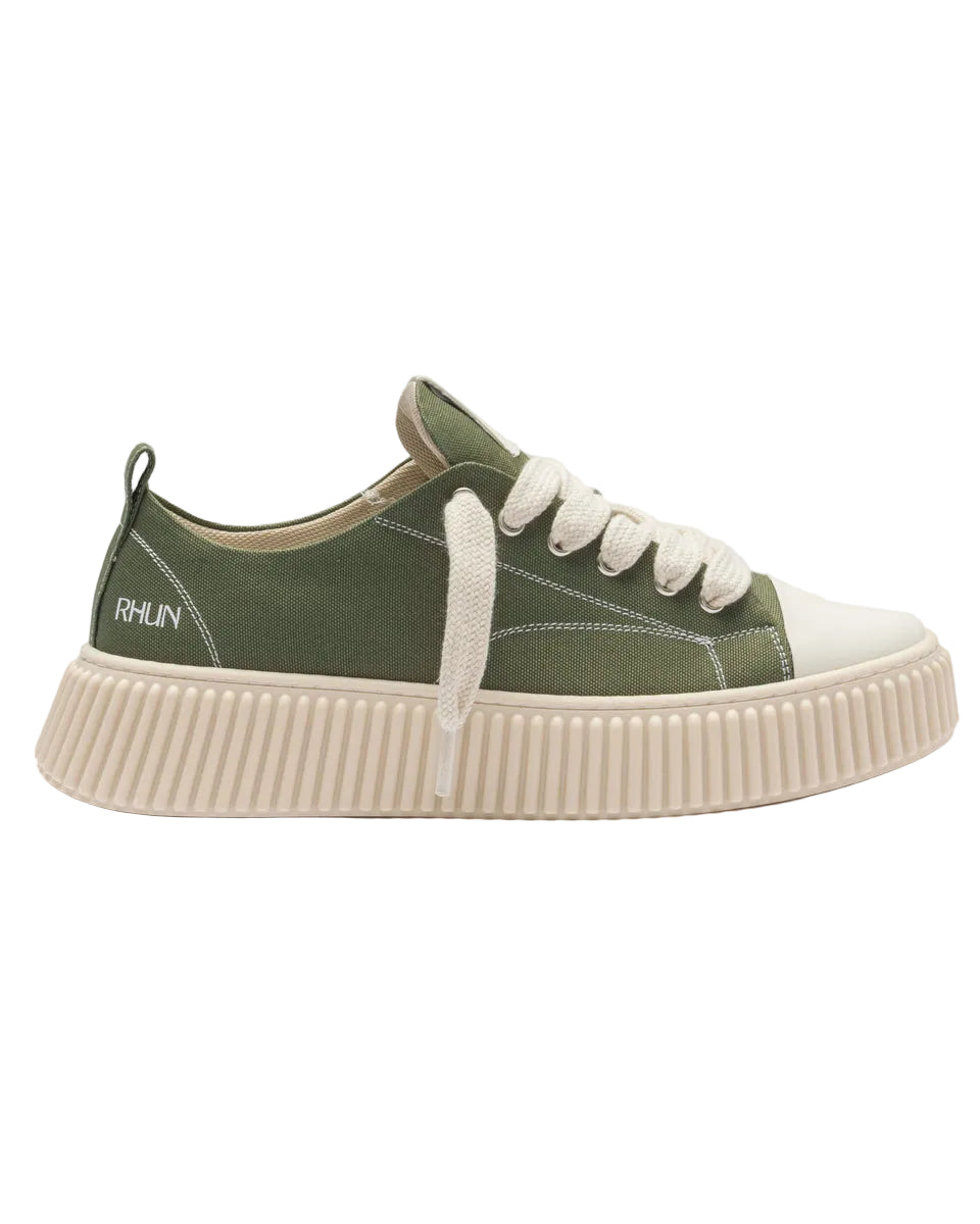 Sneakers Treble Green Canvas