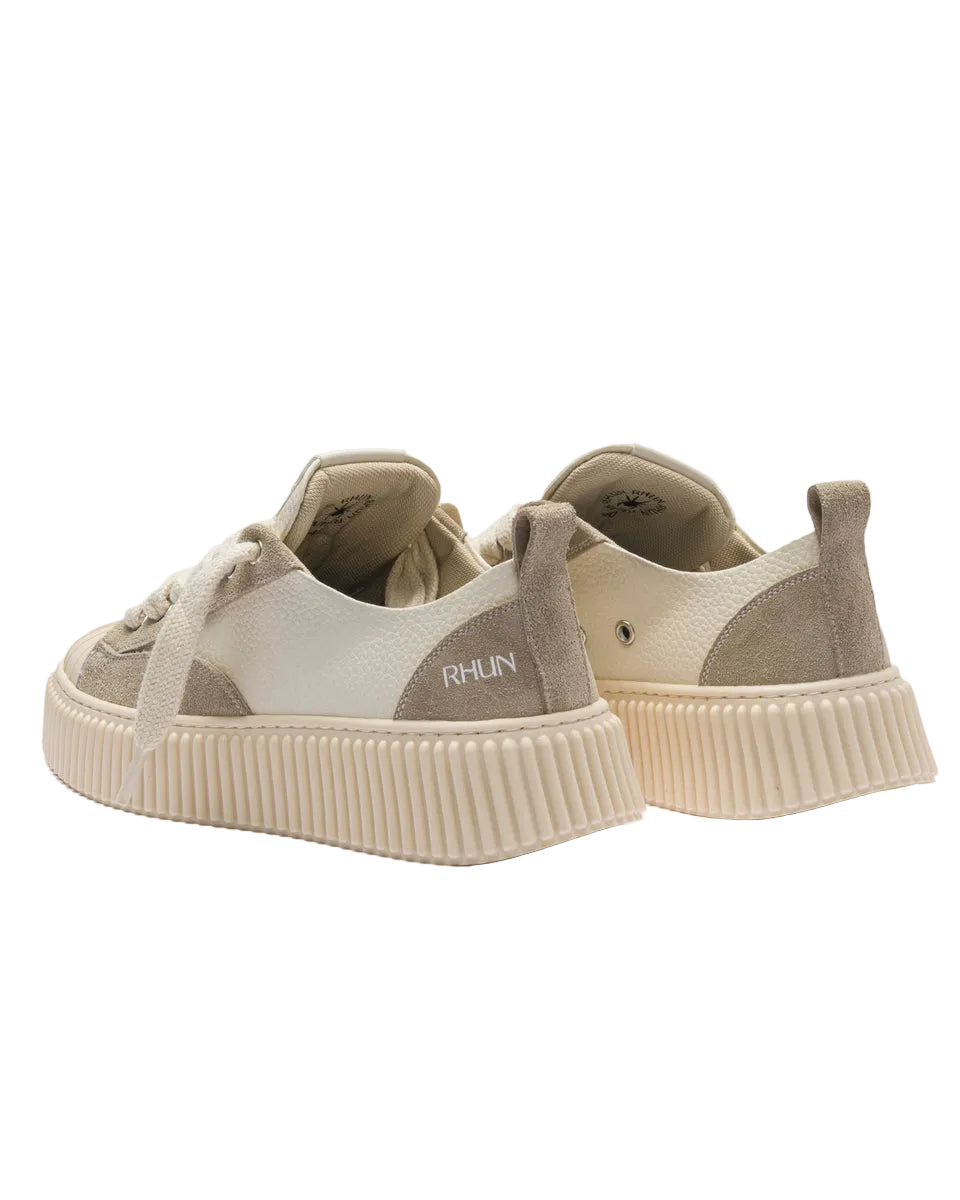 Sneakers 2025 Treble Beige Grain Leather
