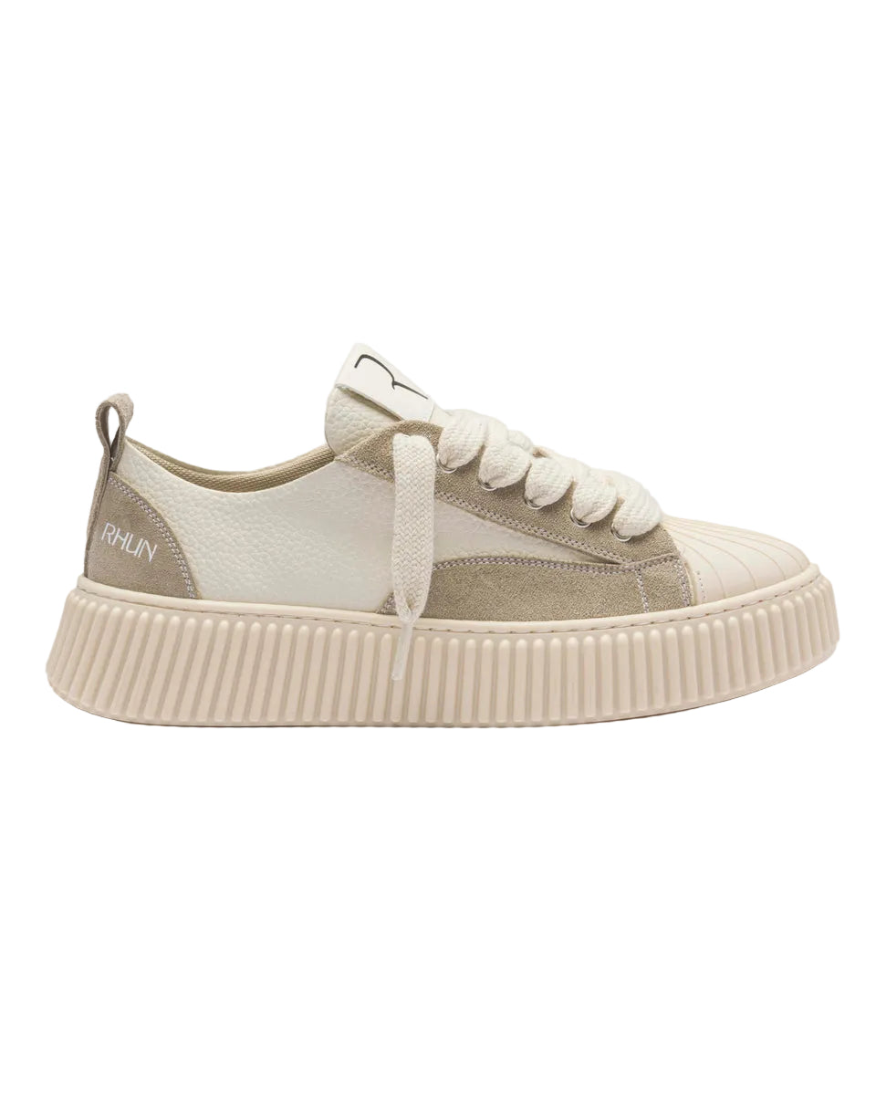 Sneakers 2025 Treble Beige Grain Leather