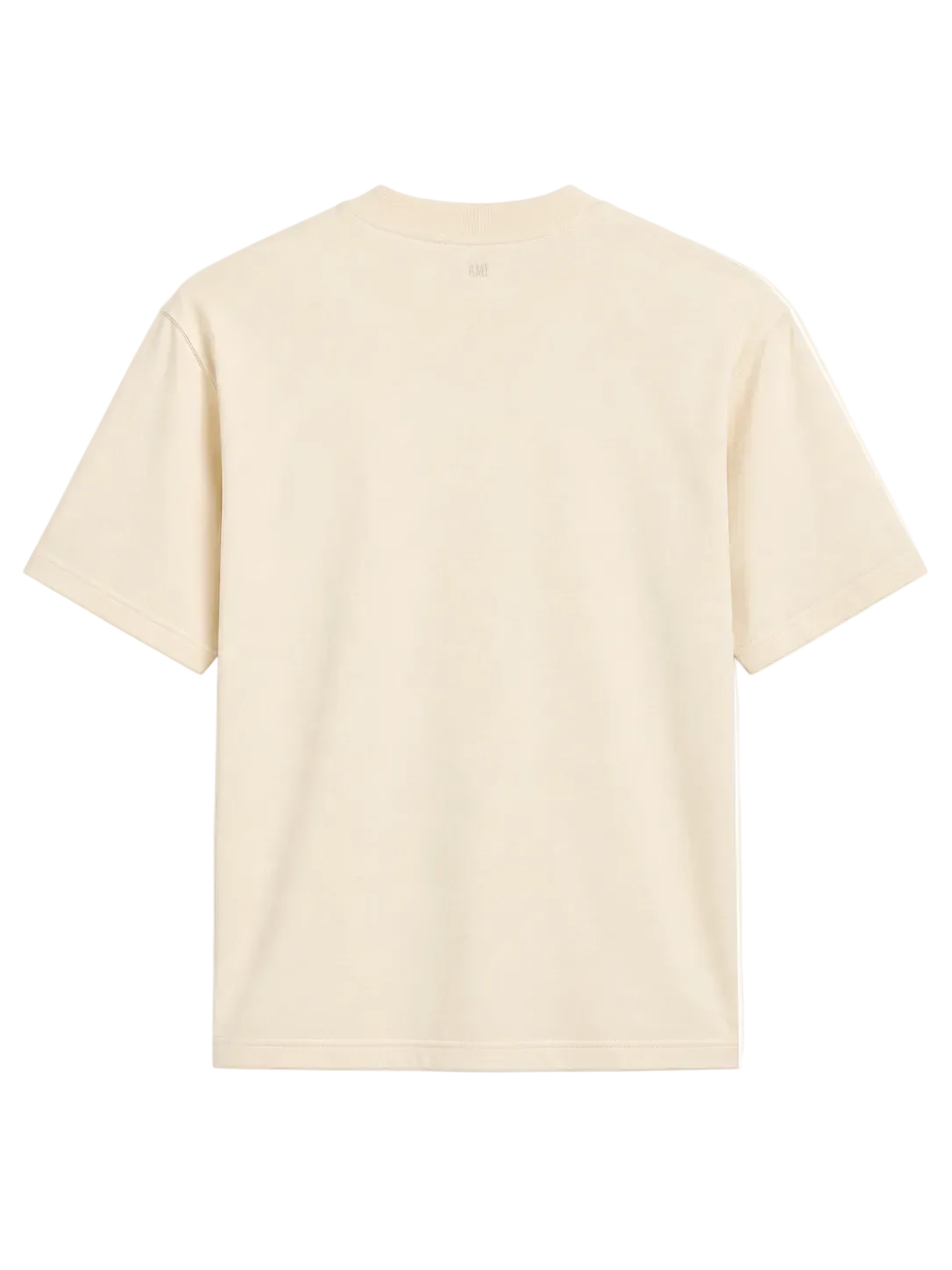 Ami Paris T-shirt logo "Ami de coeur" Beige