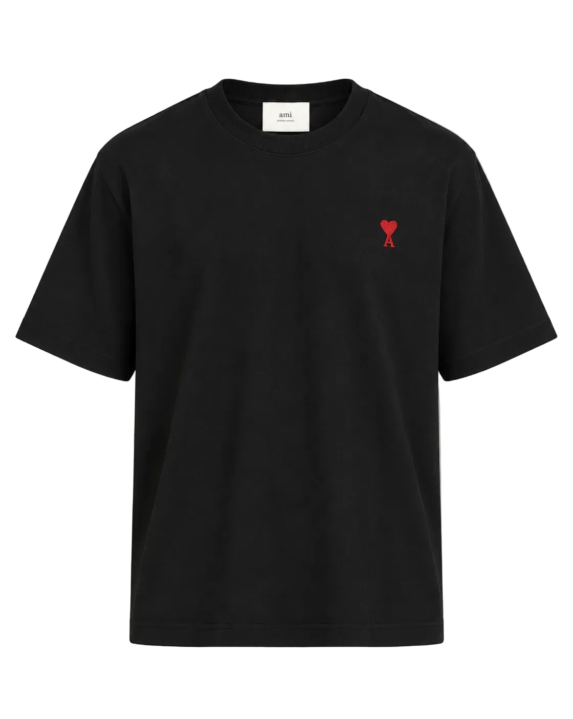 Ami Paris T-shirt logo "Ami de coeur" Nero