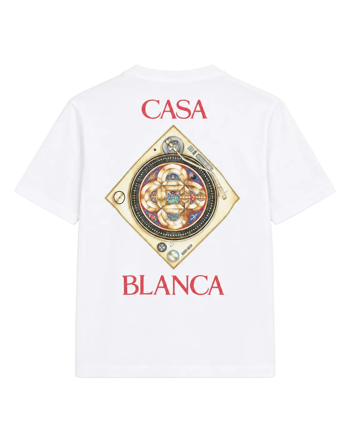 Casablanca T-shirt Plafond Orne de Musique Bianco