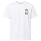 Casablanca T-shirt Tennis Landscape Bianco