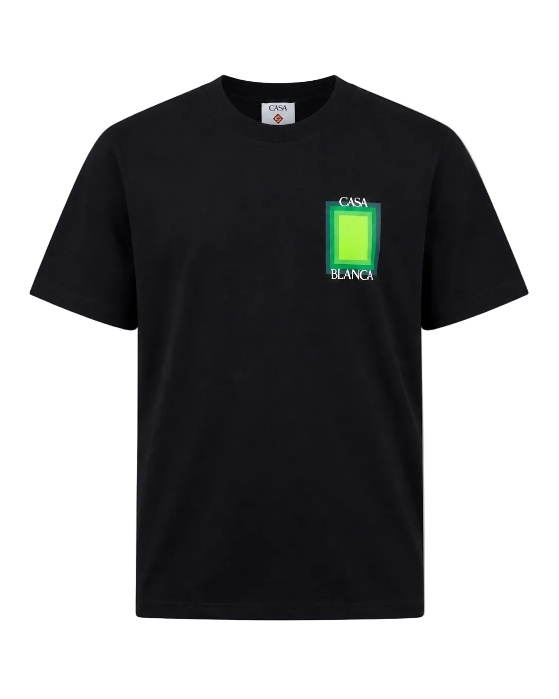 Casablanca T-shirt Square logo Gradent