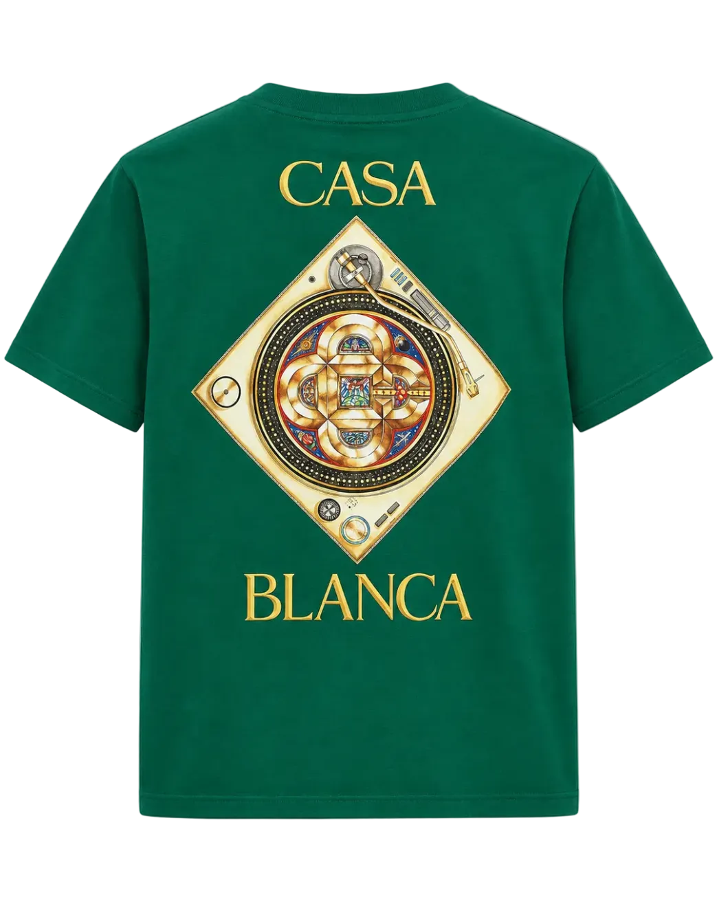 Casablanca T-shirt Plafond Orne de Musique Verde