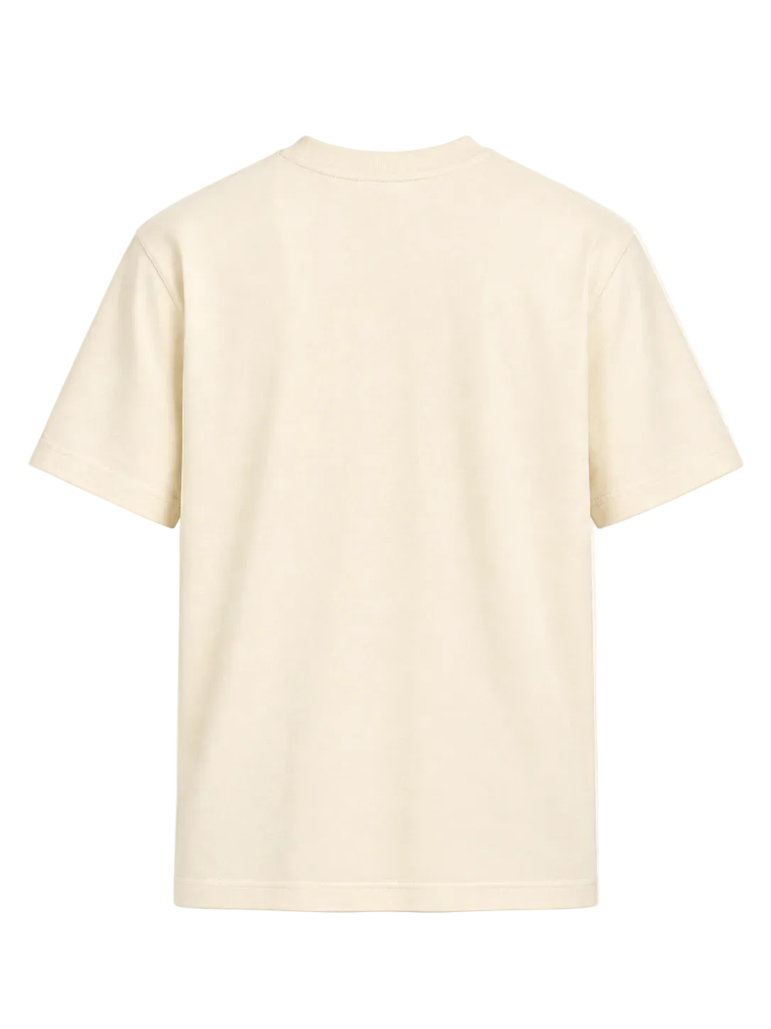 T-shirt Jacquemus Le Gros Grain beige, vista posteriore
