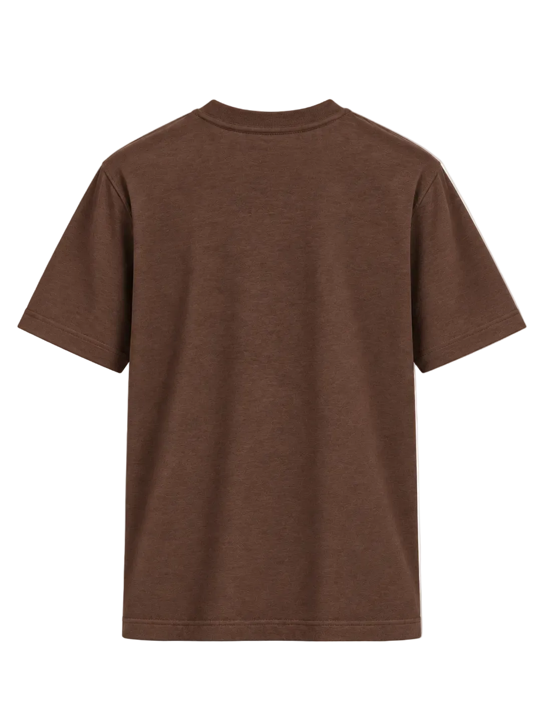 T-shirt Jacquemus Le Gros Grain marrone scuro, vista posteriore