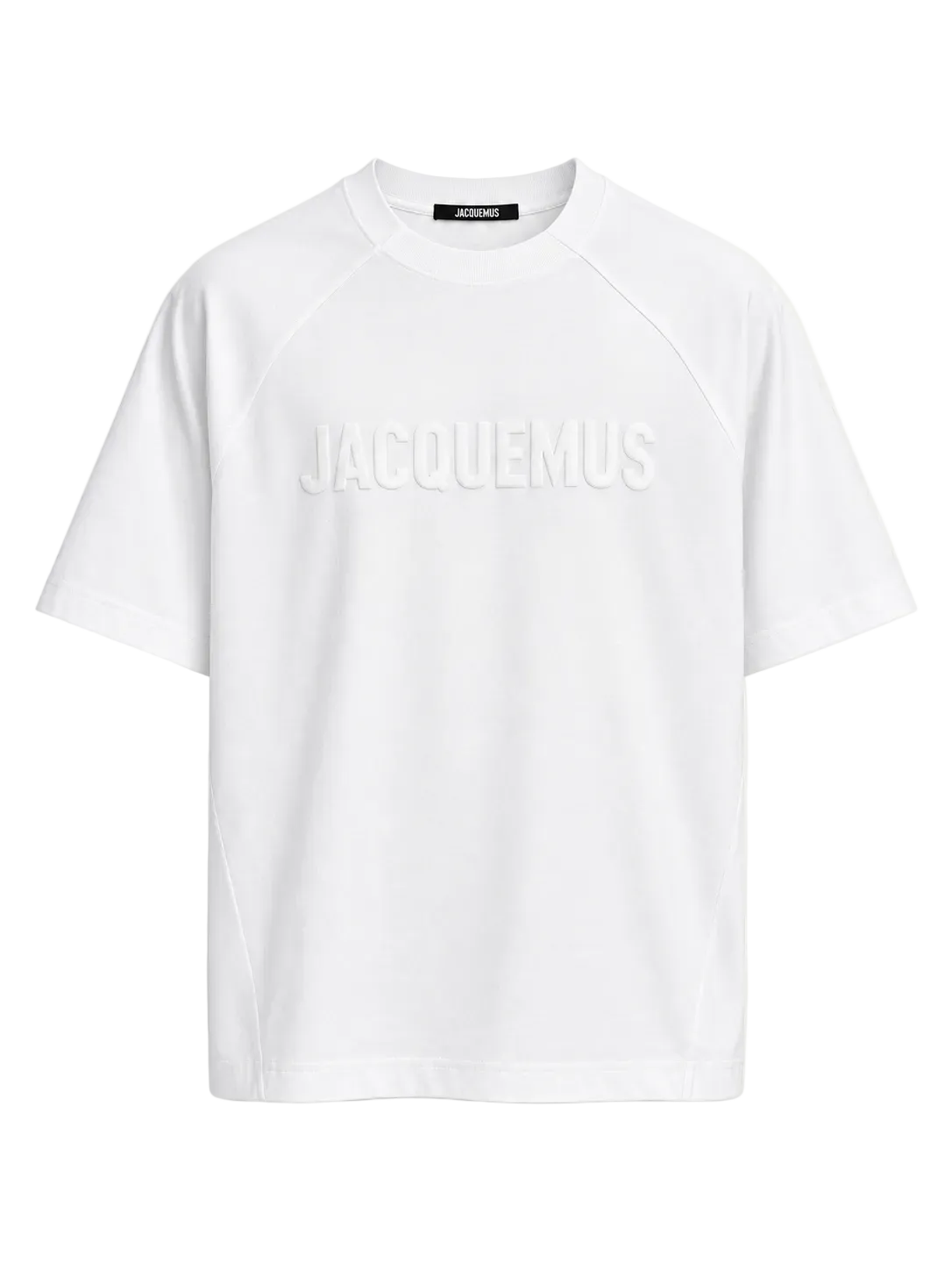 Jacquemus T-shirt Typo Bianco