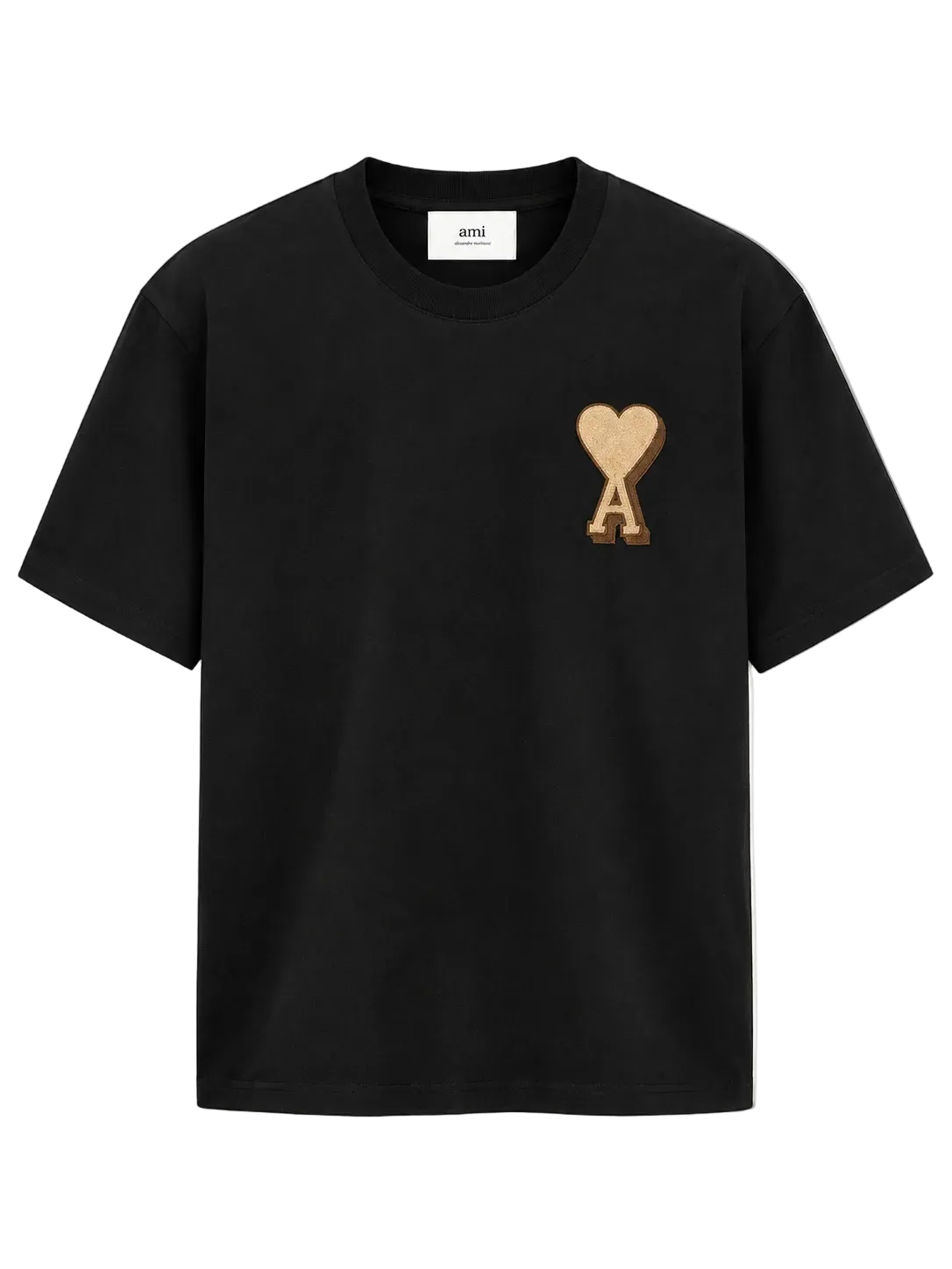 Ami Paris T-shirt logo "Ami de coeur" Nero