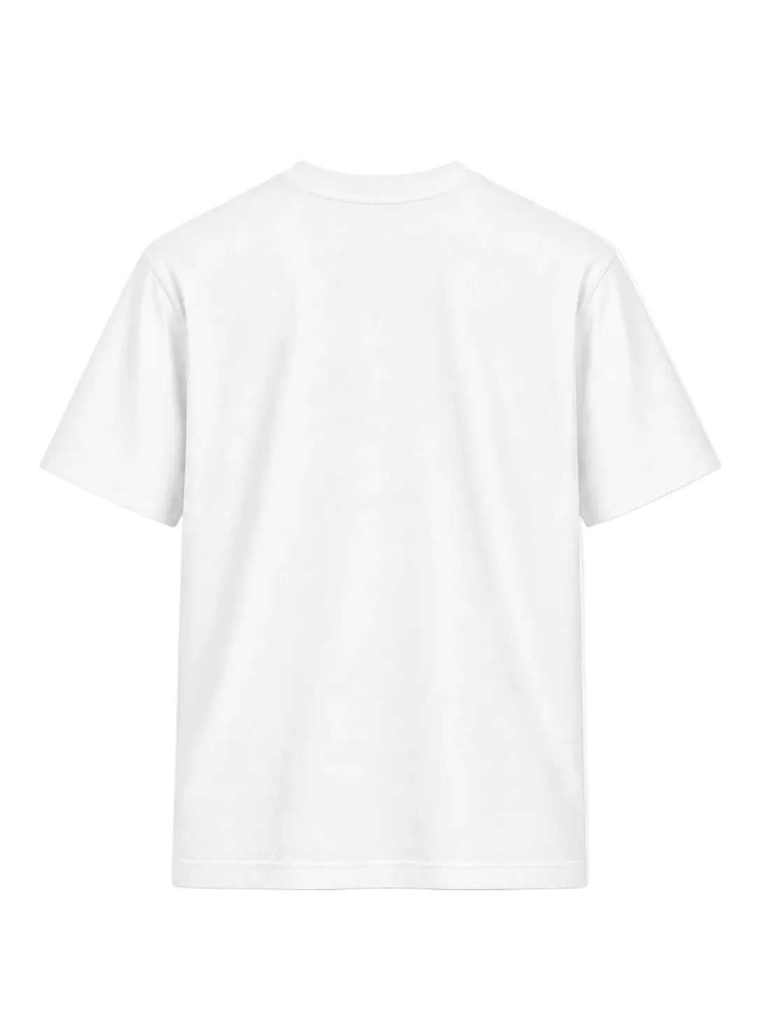 T-shirt Jacquemus Le Gros Grain bianca, vista posteriore