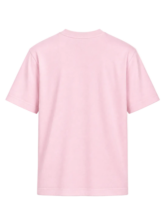 T-shirt Jacquemus Le Gros Grain rosa, vista posteriore